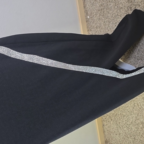 BCX black Sleeveless Halter Neck Sheath Maxi Dress size 2X - Picture 6 of 15